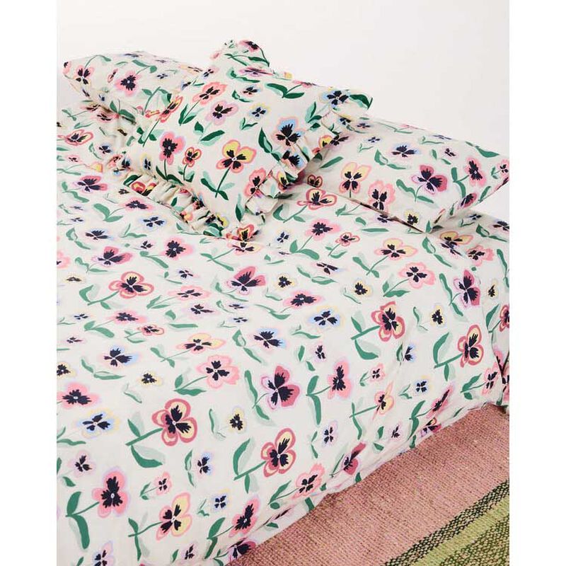 Kip&Co Pretty Pansy Organic Cotton Quilt Cover image number 2